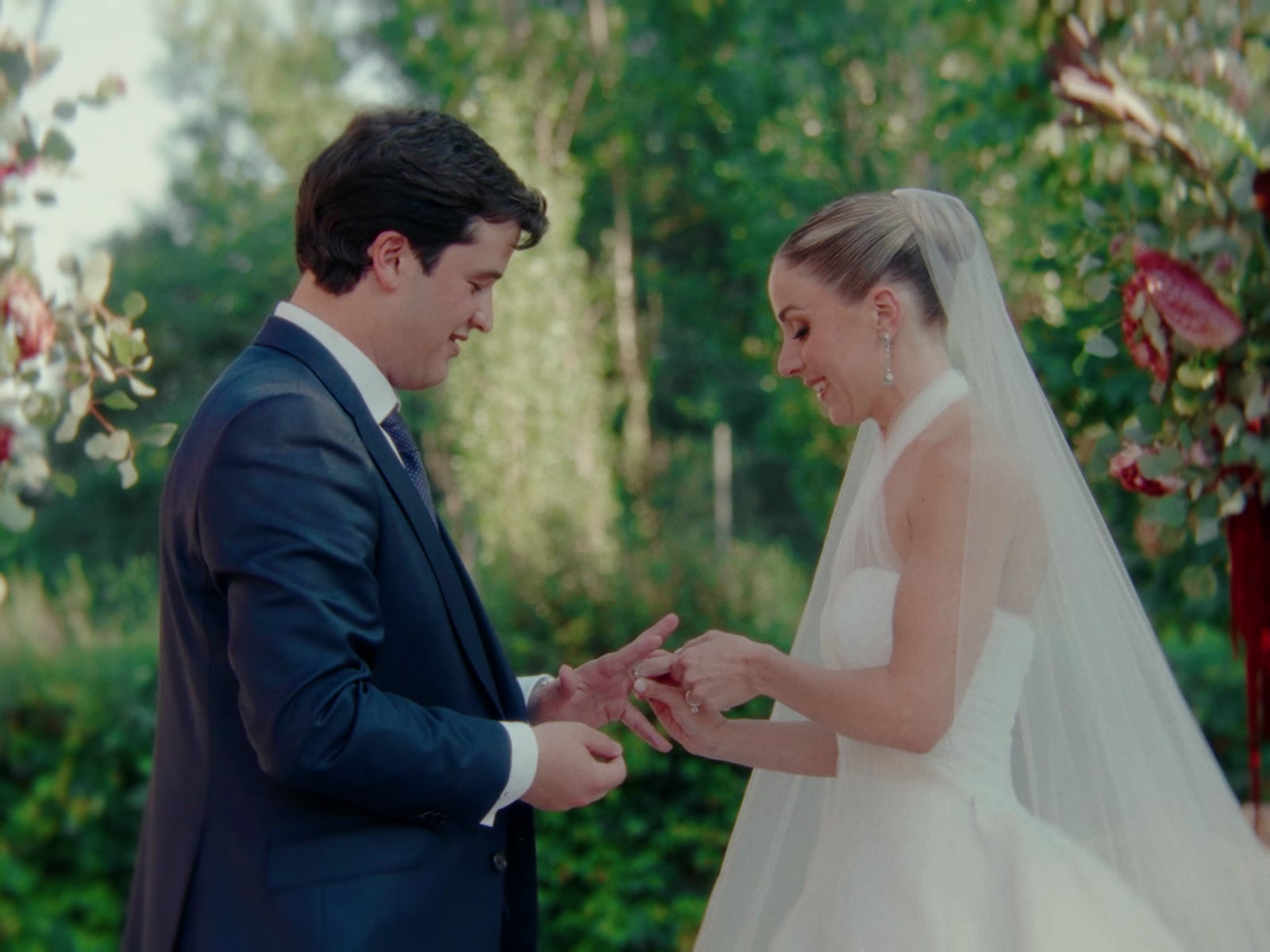 Vera y Alejandro, fotograma de su vídeo de boda en Finca Las Tenadas, Madrid