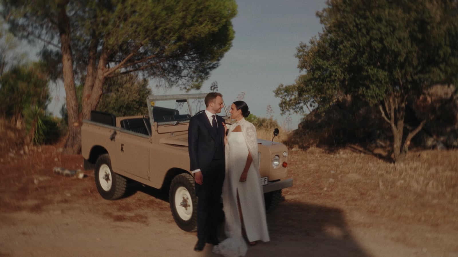 Tania y Luisma, fotograma de su vídeo de boda en Finca El Gasco, Madrid
